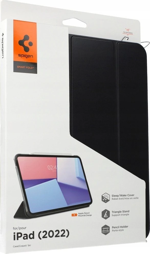 Apple iPad 10 / 2022 / 11” 11 / 2025 Spigen Smart Fold juodos spalvos