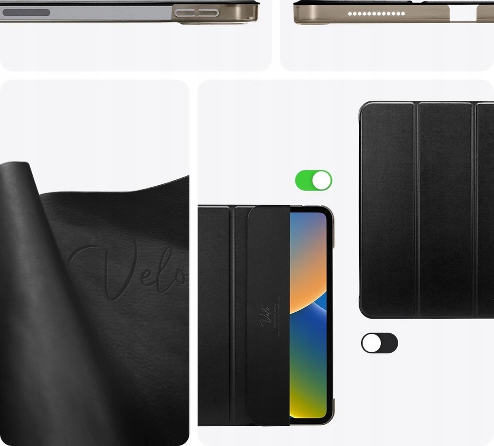 Apple iPad 10 / 2022 / 11” 11 / 2025 Spigen Smart Fold juodos spalvos
