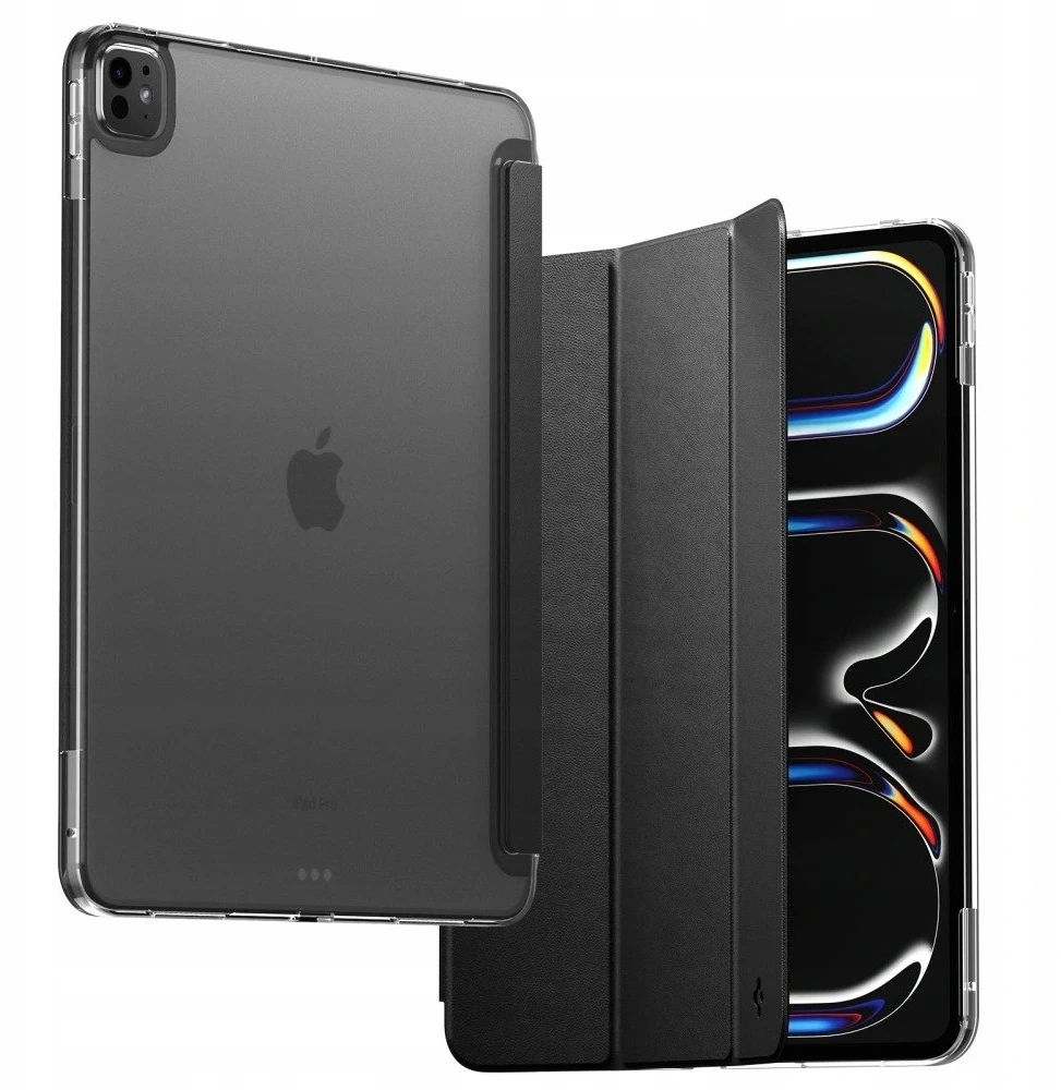 Spigen Liquid Air Folio do iPad Pro 13" 7 / 8 / 2024-2025 juoda