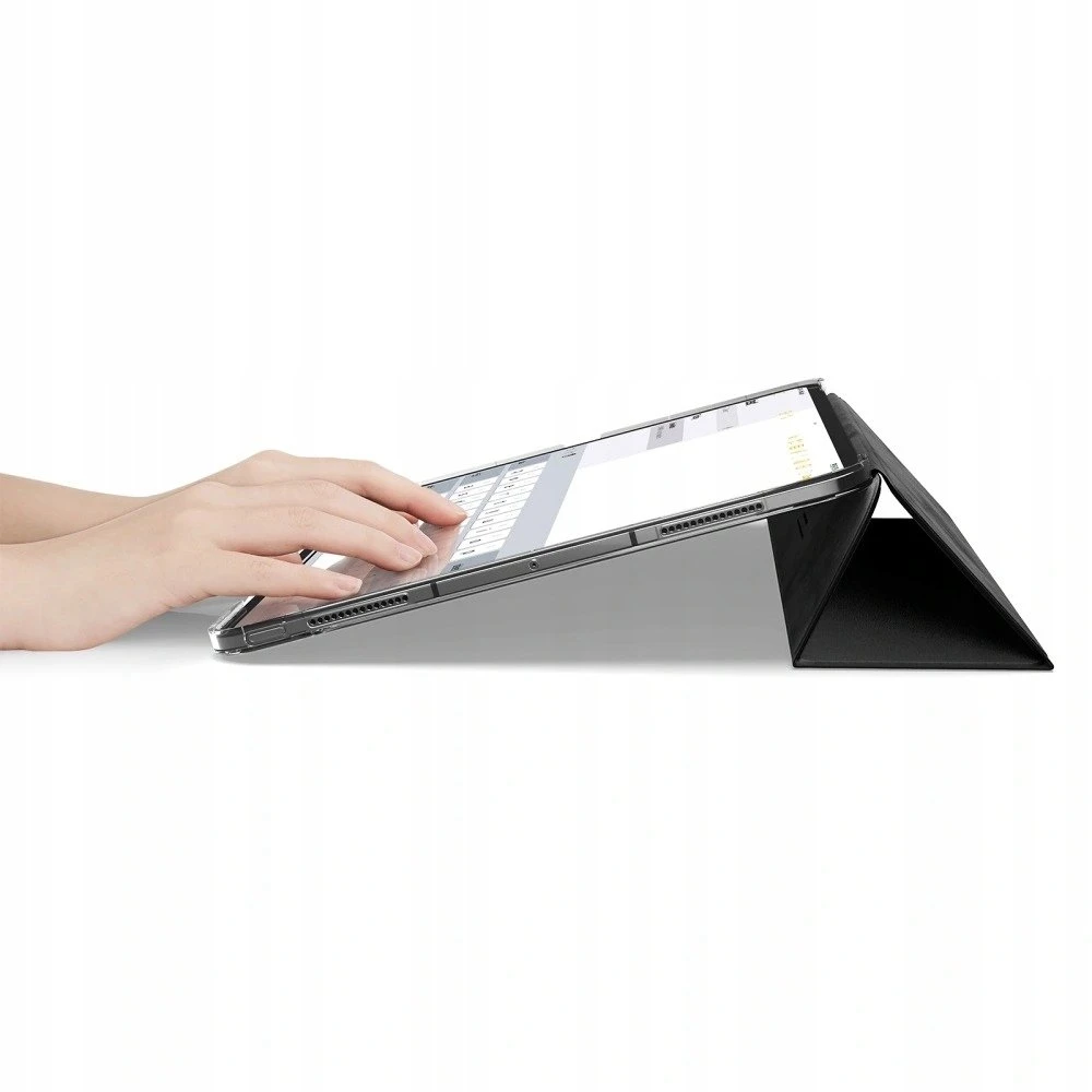 Spigen Liquid Air Folio do iPad Pro 13" 7 / 8 / 2024-2025 juoda