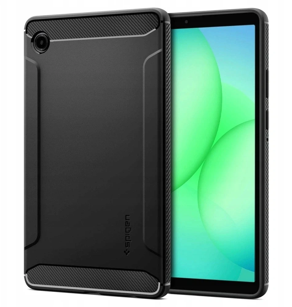 Spigen Rugged Armor do Galaxy Tab A11 8.7 X133 / X135 juoda