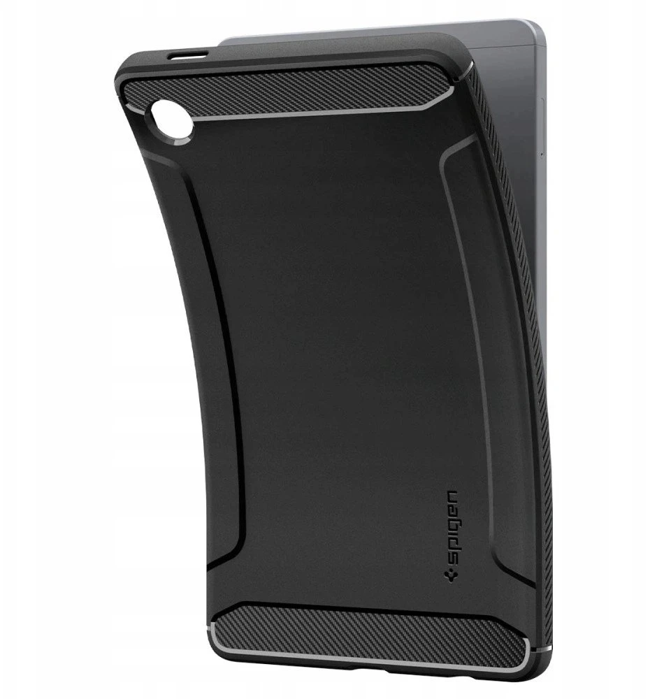 Spigen Rugged Armor do Galaxy Tab A11 8.7 X133 / X135 juoda
