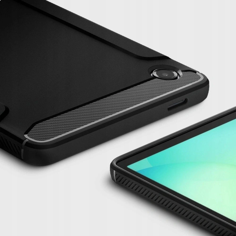 Spigen Rugged Armor do Galaxy Tab A11 8.7 X133 / X135 juoda