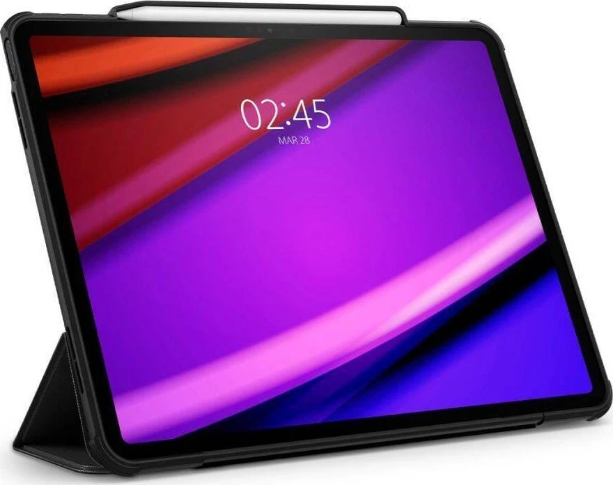 Spigen Rugged Armor Pro, juodas – iPad Air 13" (2026/2025/2024)