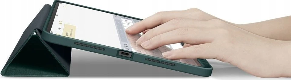Spigen Urban Fit – dėklas skirtas iPad Pro 13 M4, 2024 Midnight Žalias
