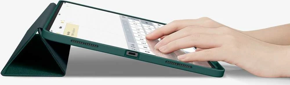 Spigen Urban Fit – dėklas skirtas Apple iPad Pro 13 M4, 2024 Midnight Žalias