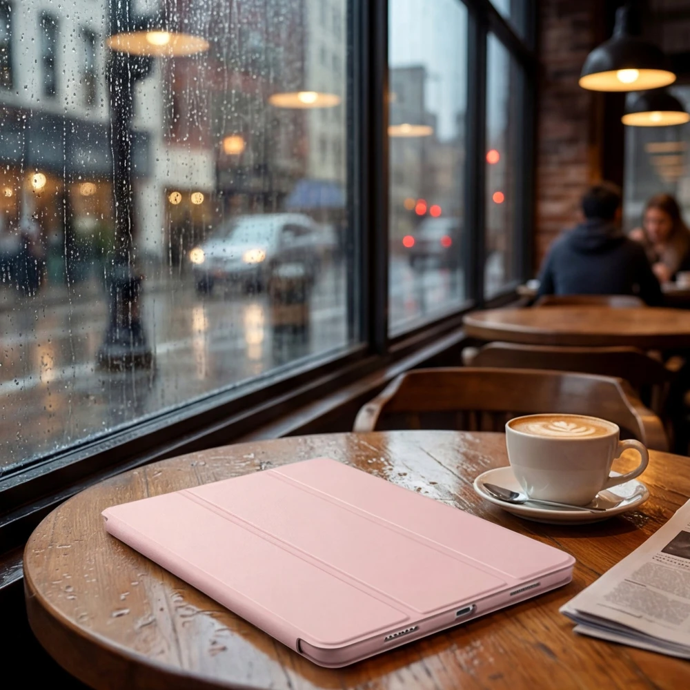 Planšetinio kompiuterio dėklas Strado-Tech skirtas Xiaomi Redmi Pad 2 11 2025 su dangteliu - apsauginis su stovu (case obudowa pokrowiec redmi pad 2)