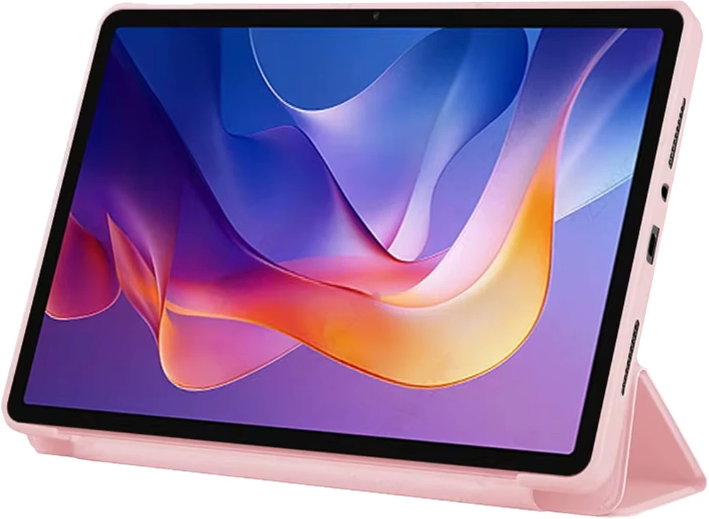 Planšetinio kompiuterio dėklas Strado-Tech skirtas Xiaomi Redmi Pad 2 11 2025 su dangteliu - apsauginis su stovu (case obudowa pokrowiec redmi pad 2)