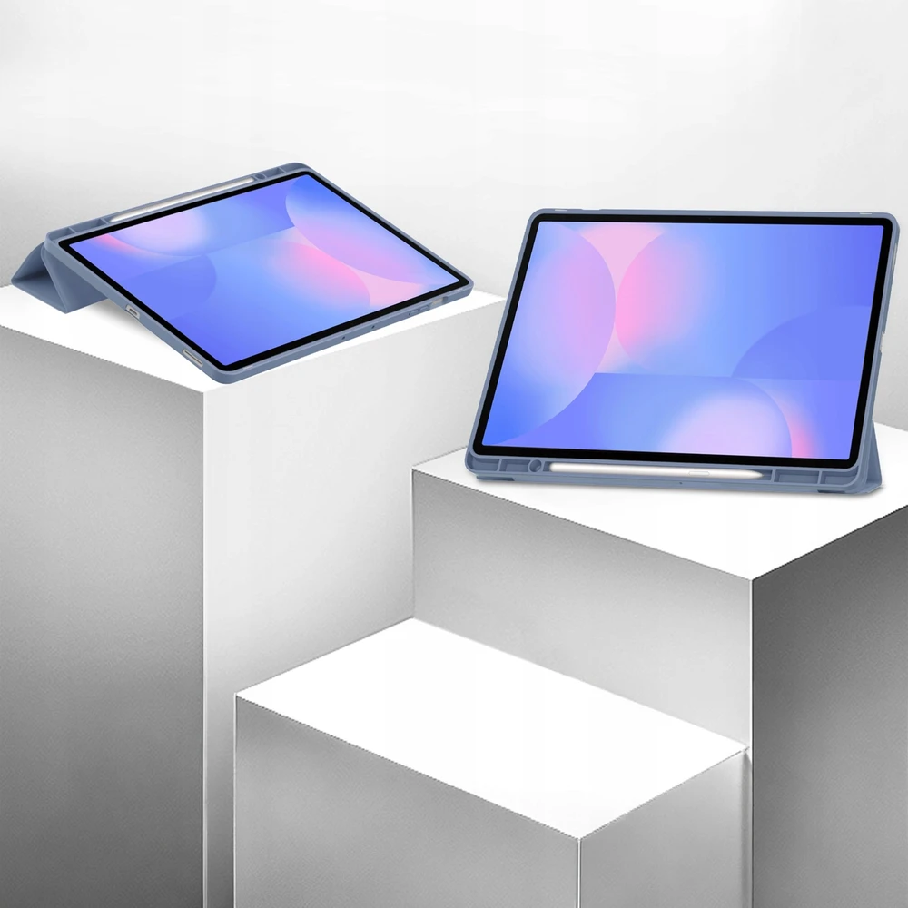 Strado-Tech planšetinio kompiuterio dėklas Samsung Galaxy Tab S10 FE Plus / S10 FE+ 13.1 su vieta rašikliui - apsauginis