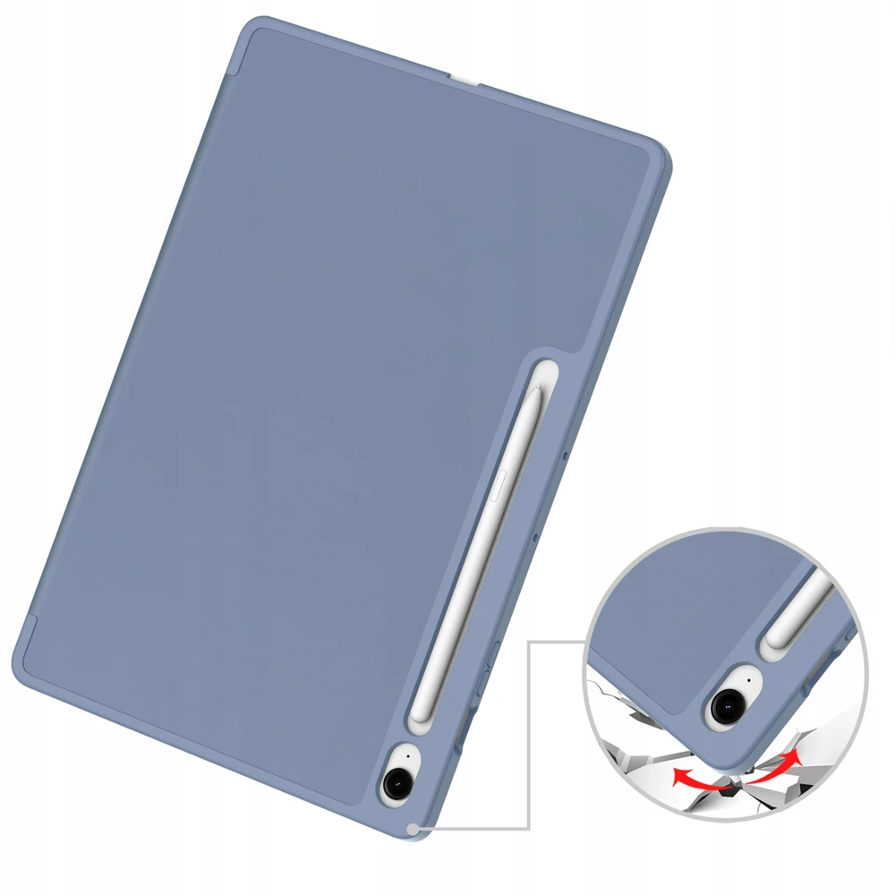 Strado-Tech planšetinio kompiuterio dėklas Samsung Galaxy Tab S10 FE Plus / S10 FE+ 13.1 su vieta rašikliui - apsauginis