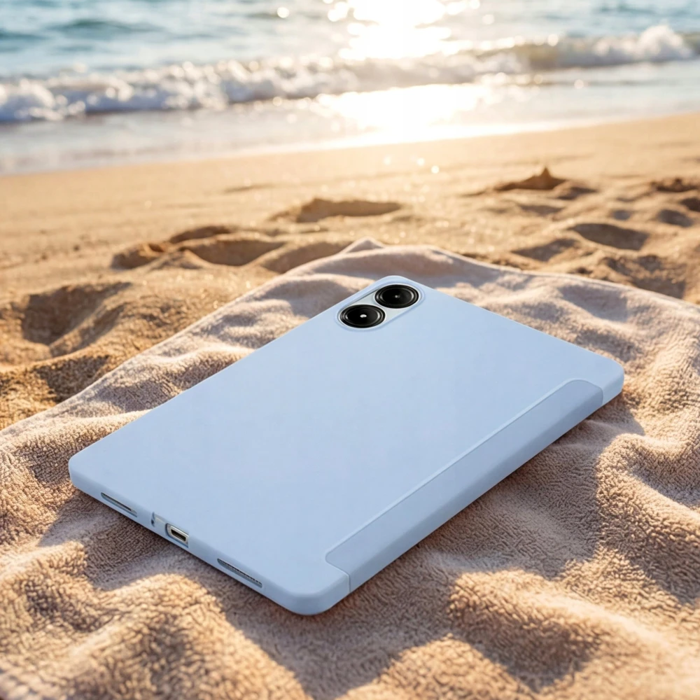 Planšetinio kompiuterio dėklas Strado-Tech Xiaomi Redmi Pad 2 11 2025 su dangteliu - apsauginis su stovu