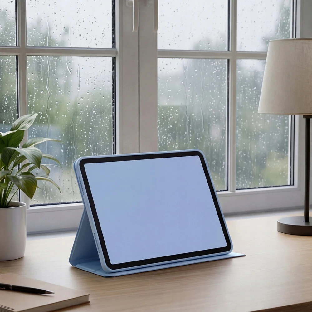 Planšetinio kompiuterio dėklas Strado-Tech Xiaomi Redmi Pad 2 11 2025 su dangteliu - apsauginis su stovu