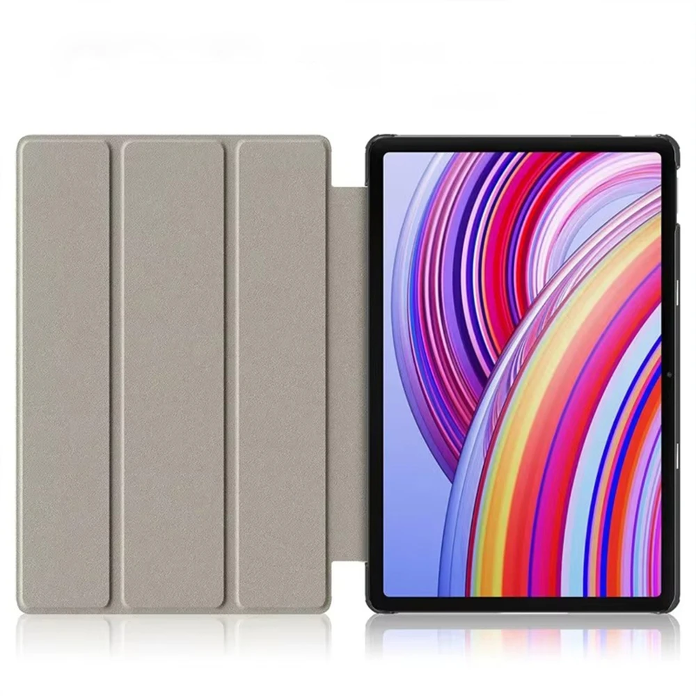 Planšetinio kompiuterio dėklas Strado-Tech Grafinis Xiaomi Redmi Pad Pro 12.1 2024 / Poco Pad 12.1 su dangteliu – apsauginis su stovu