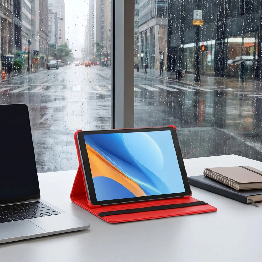 Planšetinio kompiuterio dėklas Strado-Tech Obrotowe 360, skirtas Samsung Galaxy Tab A11+ Plus 10.9 2025 / A11 Plus