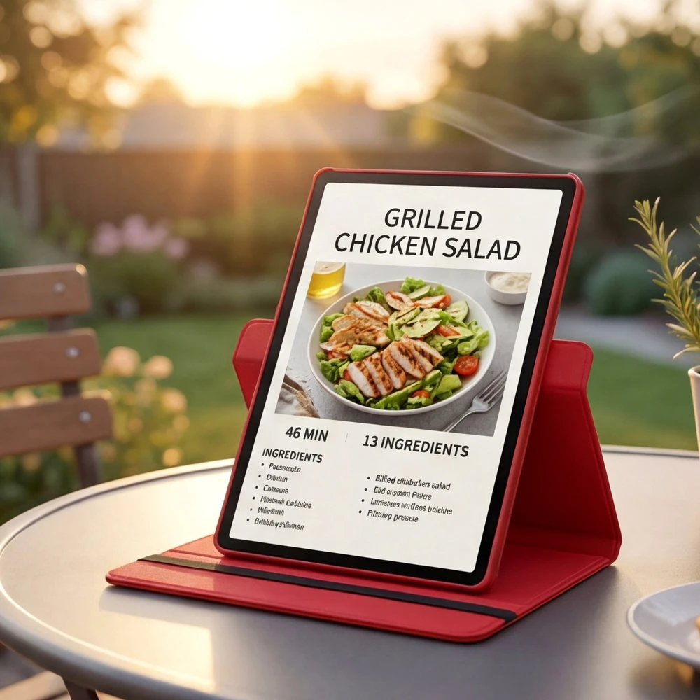 Planšetinio kompiuterio dėklas Strado-Tech Obrotowe 360, skirtas Samsung Galaxy Tab A11+ Plus 10.9 2025 / A11 Plus