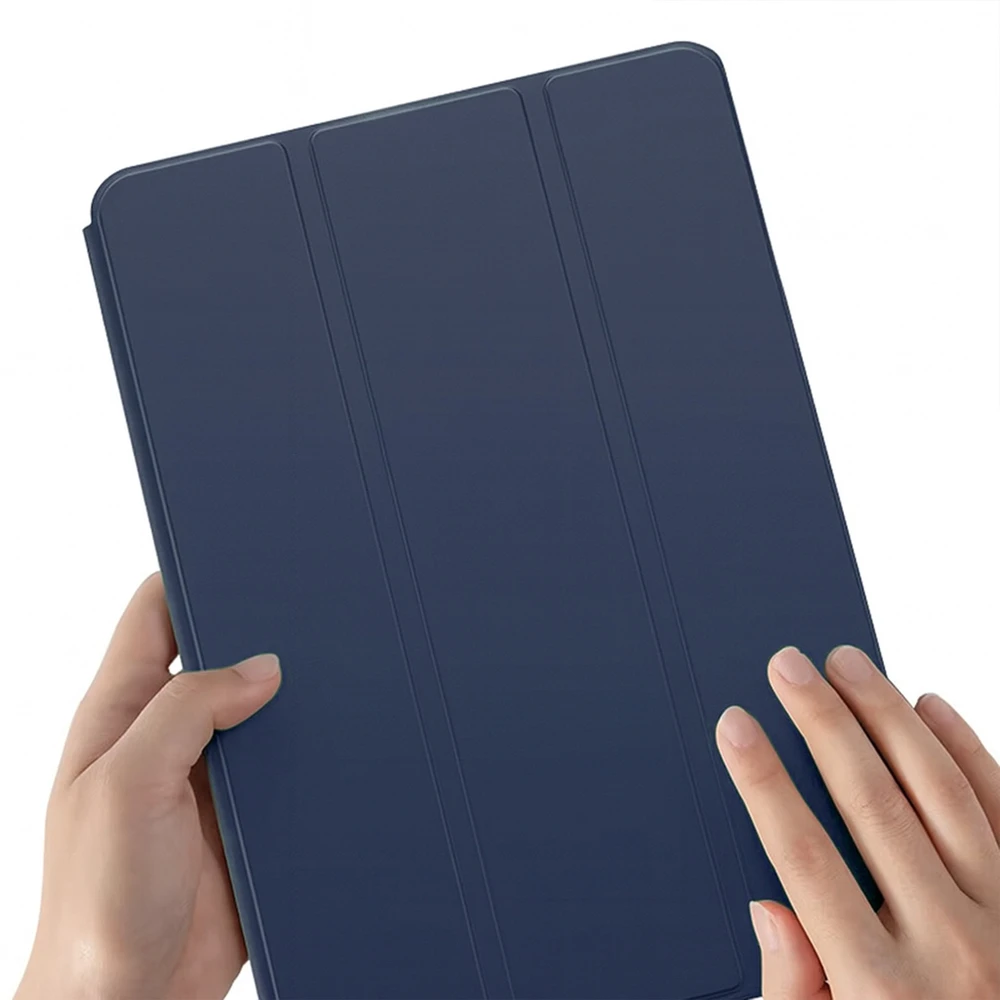 Planšetinio kompiuterio dėklas Strado-Tech Smart skirtas Lenovo Idea Tab Pro / Pro MT 2025, tamsiai raudonas – apsauginis su stovu, prieiga prie prievadų ir mygtukų