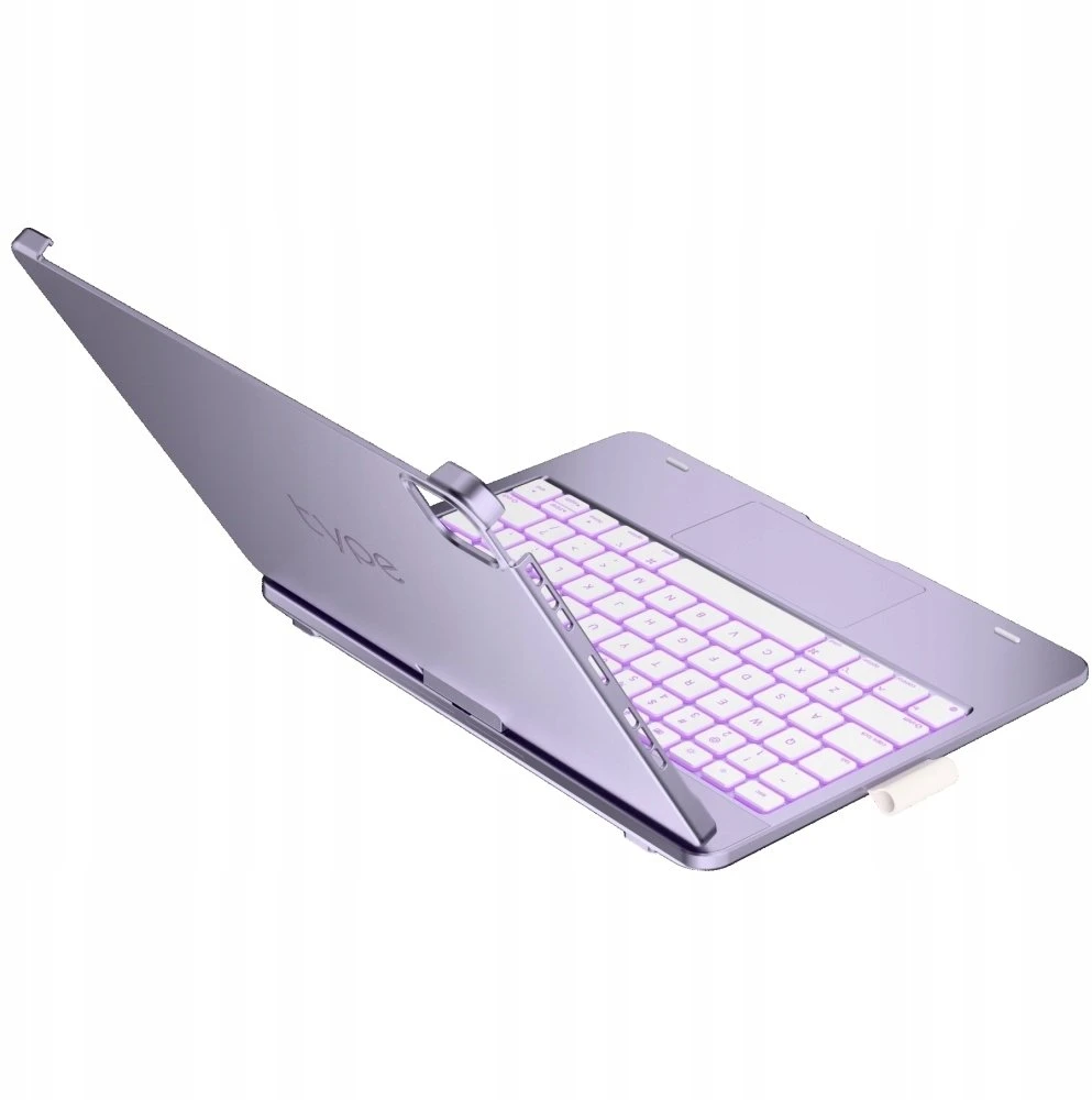 „Typecase Flexbook Touch“ dėklas, skirtas „iPad Air 11“ (M2 2024 / M3 2025 / M4 2026), šviesiai violetinis
