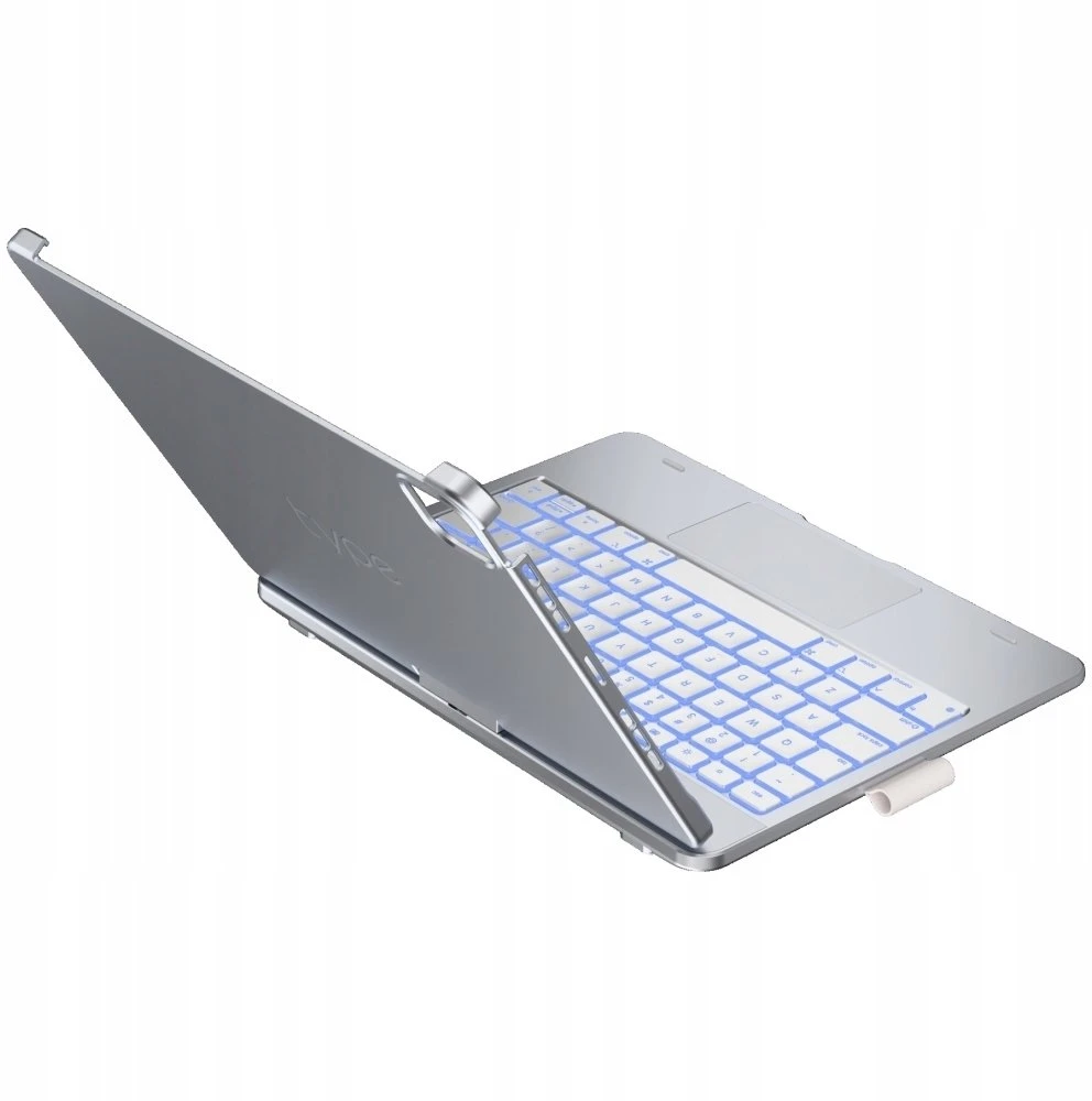 Typecase Flexbook Touch do iPad Pro 11" M4 2024 / M5 2025 sidabrinė