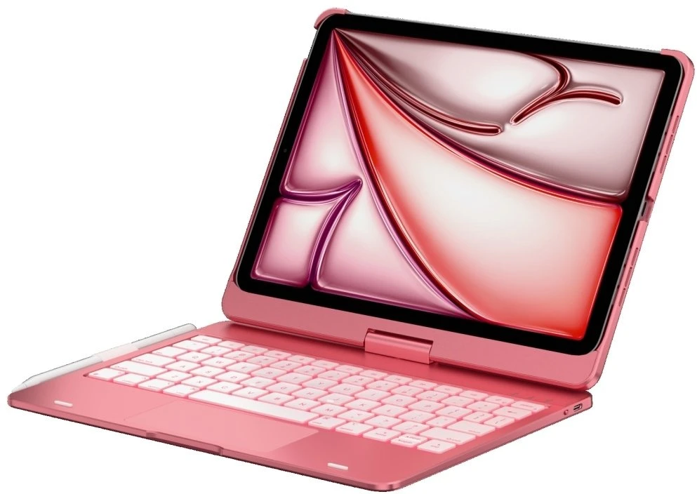 „Typecase Flexbook Touch“ dėklas iPad Air 11" M2 2024 / M3 2025 / M4 2026 telefonui, raudonas