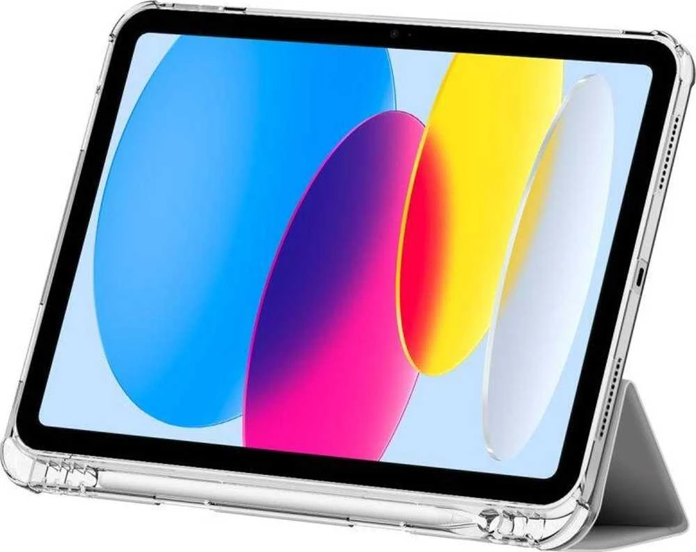 Dėklas Apple iPad 10.9 (10GEN) / 2022 / 11” 11 / 2025 Tech-Protect SC Pen pilkos spalvos