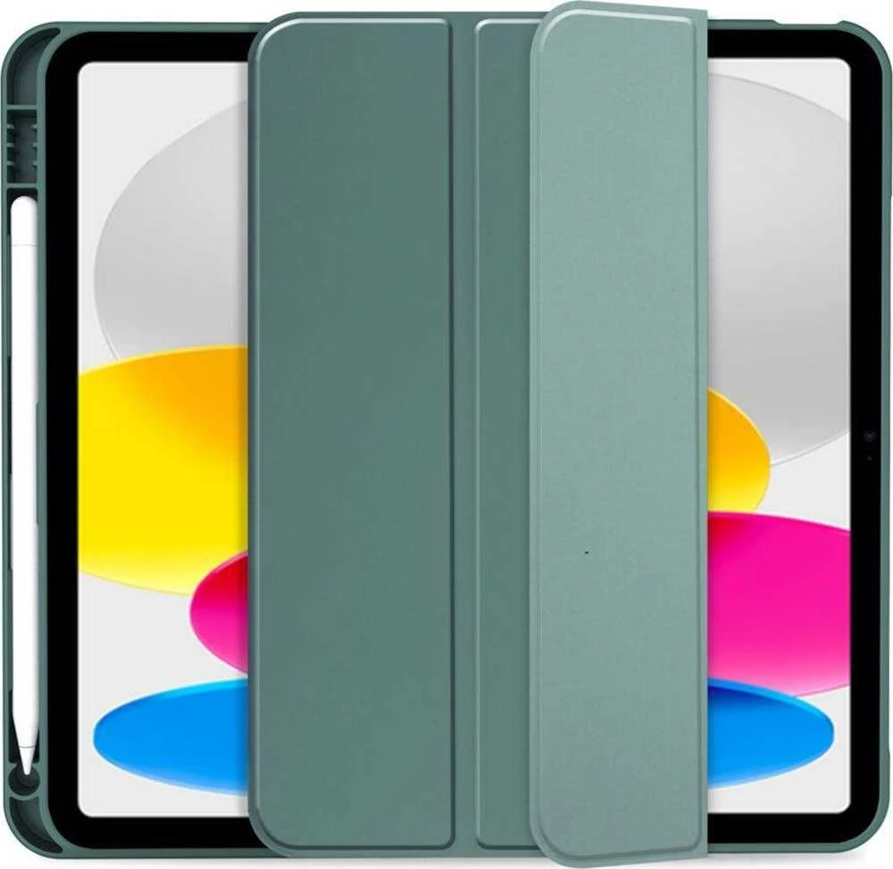 Dėklas Apple iPad 10.9 (10GEN) / 2022 / 11” 11 / 2025 Tech-Protect SC Pen žalios spalvos