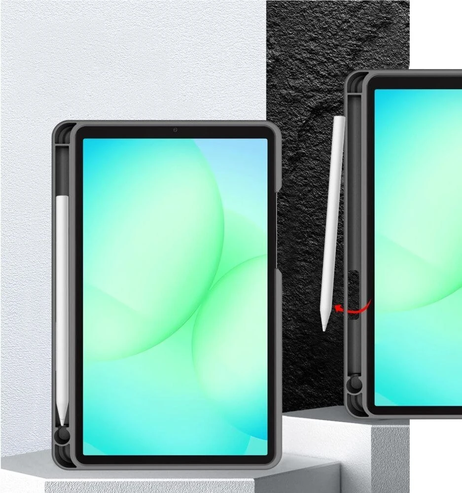 „Tech-Protect SC PEN Canvas“ dėklas, skirtas „Galaxy TAB A9 / A11 8.7 X110 / X115 / X133 / X135“ pilkas