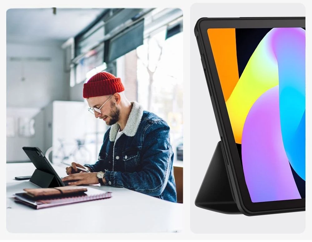 Tech-Protect SmartDėklas Pen dėklas skirtas Lenovo Idea Tab 11.0 TB-336 – juodos spalvos