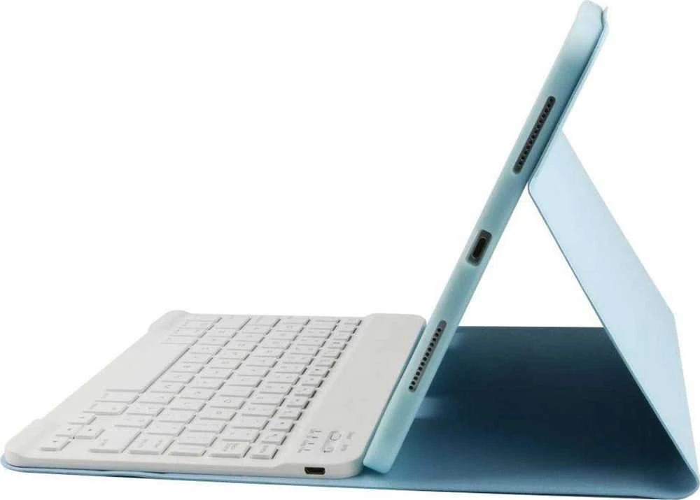Tech-Protect SC Pen + klaviatūra su klaviatūra Apple iPad 10.9” 10 / 2022 / 11” 11 / 2025 – dėklas planšetiniam kompiuteriui mėlynos spalvos