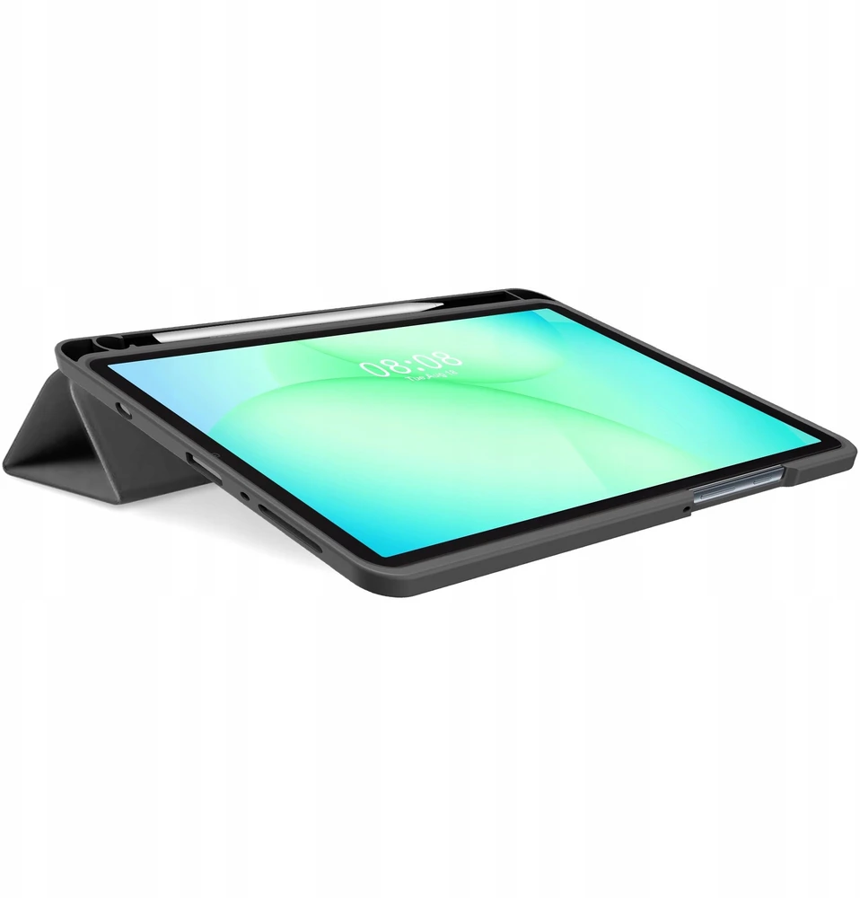 „Tech-Protect SC PEN Canvas“ dėklas, skirtas „Galaxy TAB A9+ / A11+ PLUS 11.0 X210 / X215 / X216 / X230 / X235 / X236“ planšetiniams kompiuteriams, pilkas