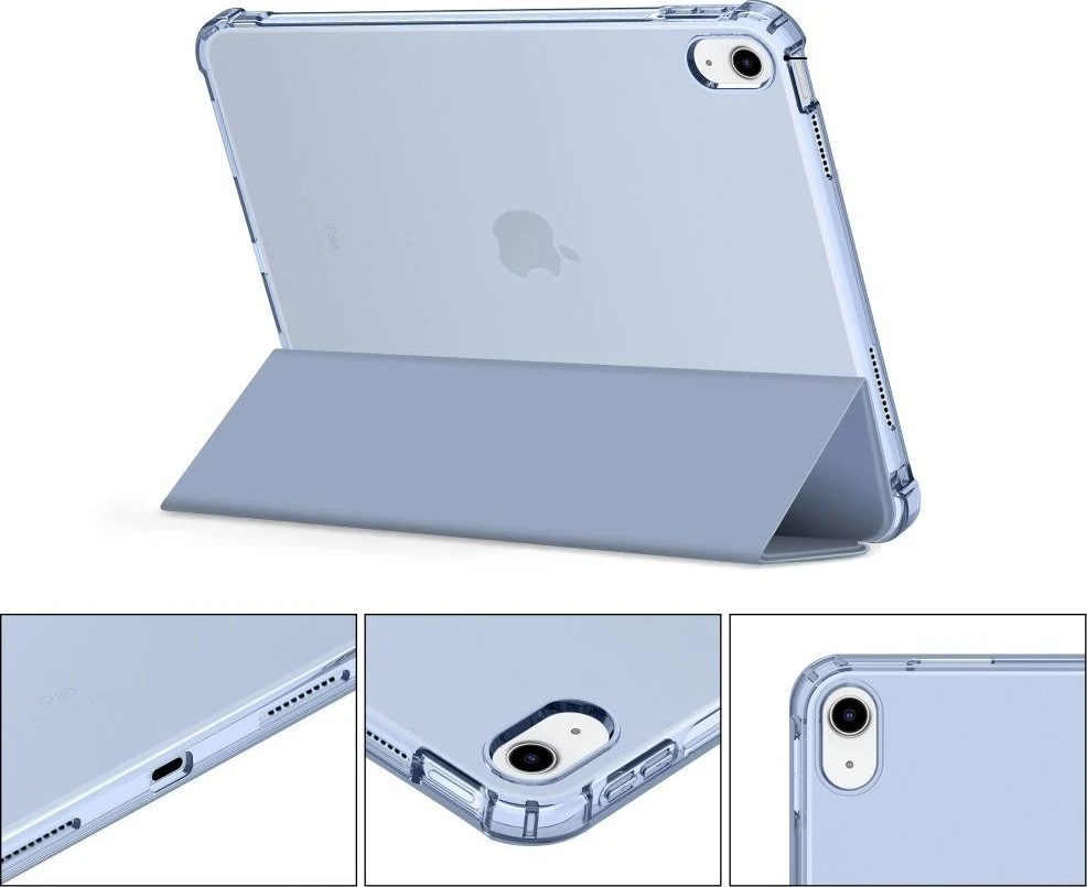 Tech-Protect SC Pen Hybrid Apple iPad 10 / 2022 / 11” 11 / 2025 – Mėlyna – dėklas planšetei skaidrus