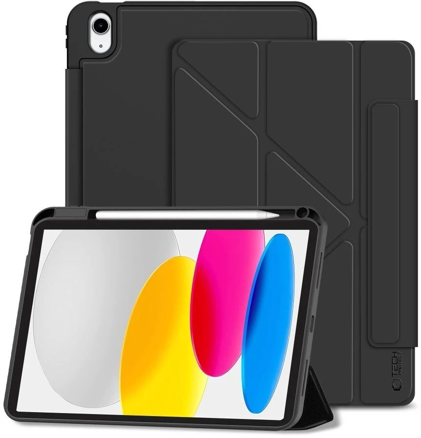 Tech-Protect SC PEN Origami Apple iPad 10.9” 10 / 2022 / 11” 11 2025 juodos spalvos