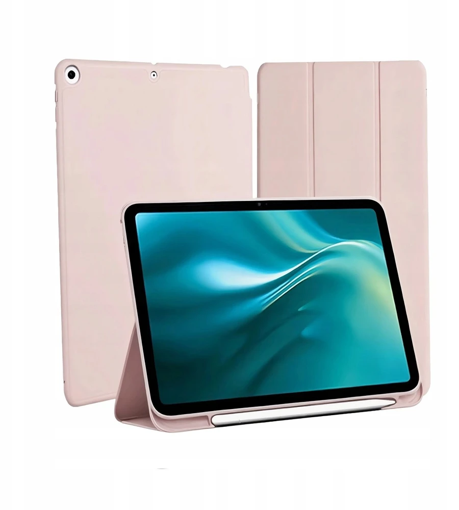 Telforceone Etteri dėklas, skirtas Apple iPad 7 2019 / 8 2020 / 9 2021 10,2 colio, šviesiai rožinės spalvos