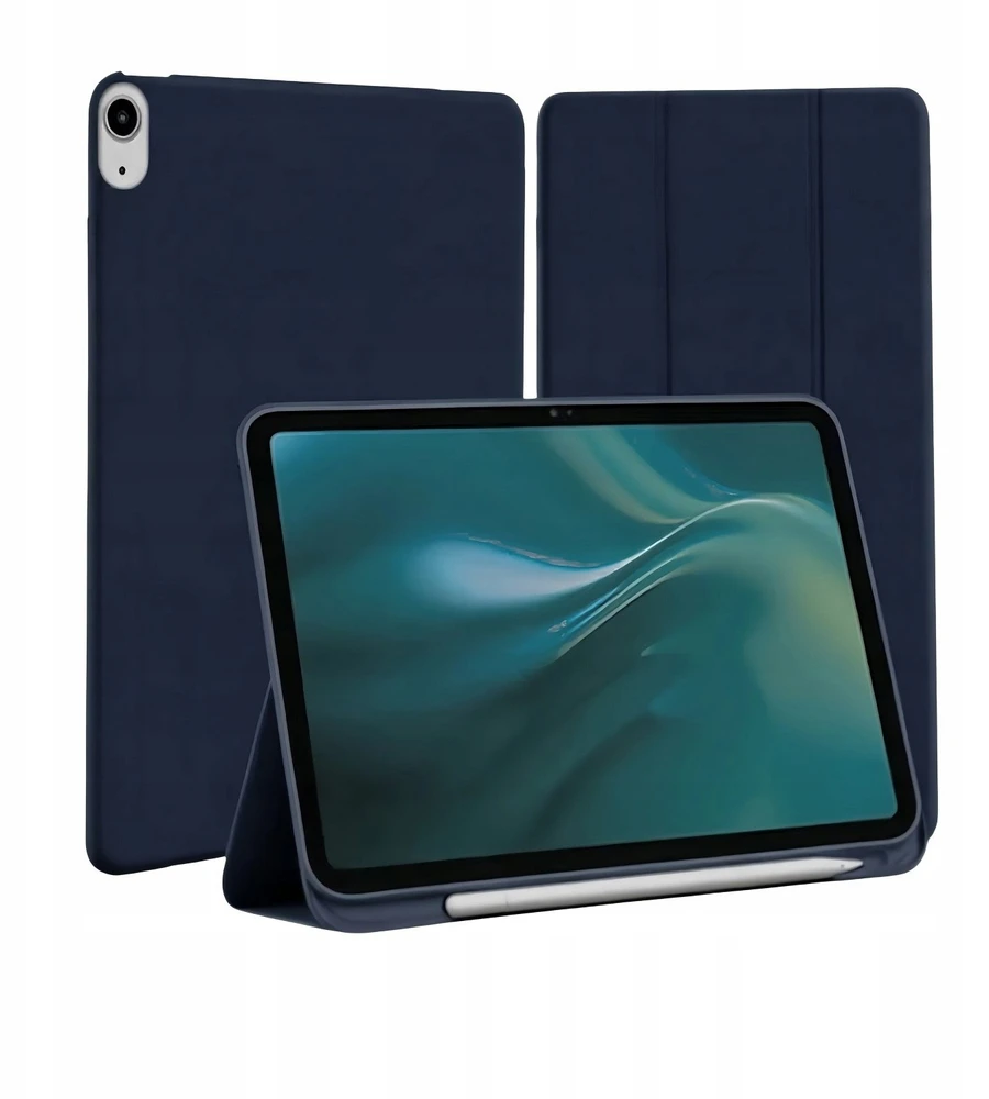 Telforceone Etteri dėklas, skirtas Apple iPad Air 4 2020 / 5 2022 10,9" / 6 2024 / 7 2025 / 8 2026 11" tamsiai mėlynas