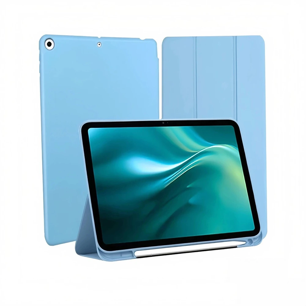 Telforceone Etteri dėklas, skirtas Apple iPad 7 2019 / 8 2020 / 9 2021 10,2 colio šviesiai mėlynas
