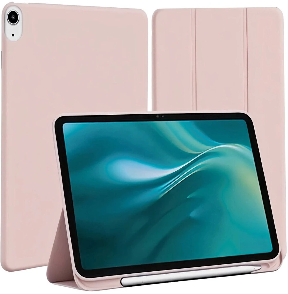 „Telforceone Etteri“ dėklas, skirtas „Apple iPad 10 2022 10.9“ / „iPad 11 A16 2025“ / „iPad 12 A19 2026 11“; šviesiai rožinis