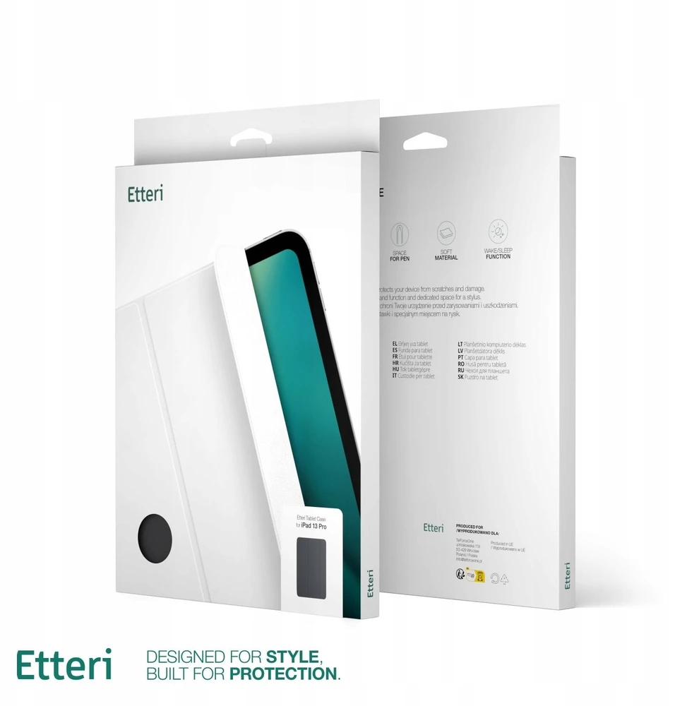 Etteri dėklas Samsung Galaxy Tab A9 2023 / A11 2025 8,7′ juodas