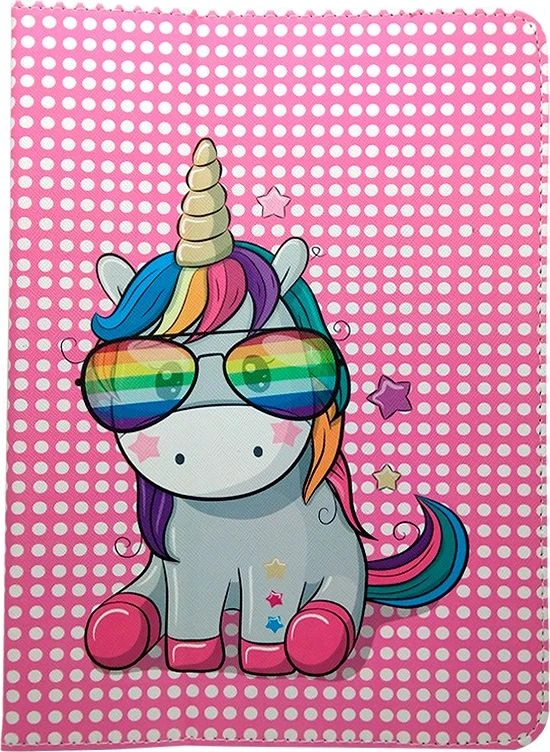 TelForceone Universalus dėklas, skirtas Rainbow Unicorn planšetiniam kompiuteriui 9-10"