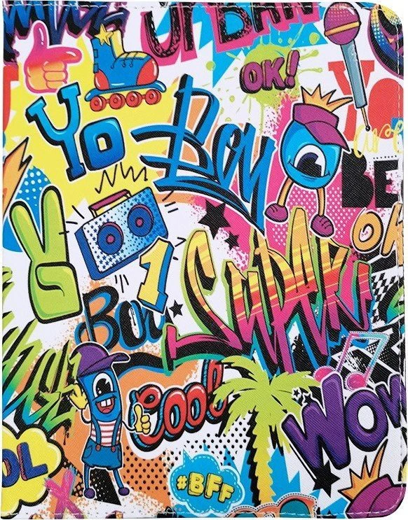 TFO TelForceone Universalus dėklas graffiti berniukas 9-10