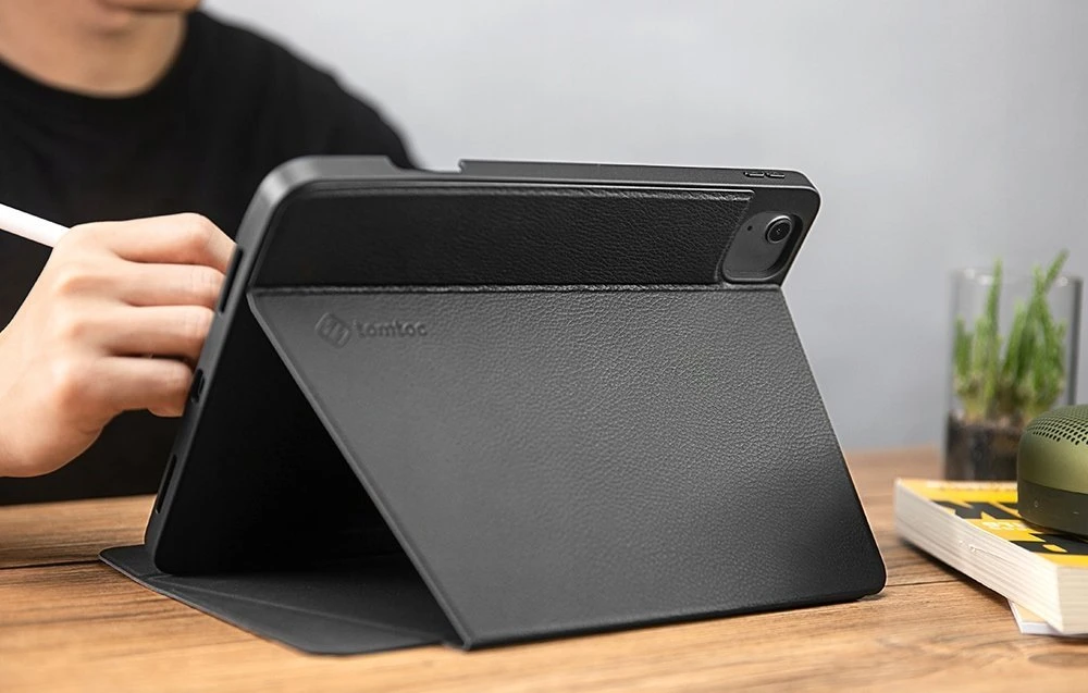 Case for iPad 10.9" tomtoc inspire-B50 Tri-mode (juodas)