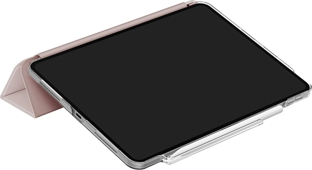 UNIQ Camden Click iPad Air 11″ (2024) Dėklas, rožinės spalvos/blush rožinės spalvos