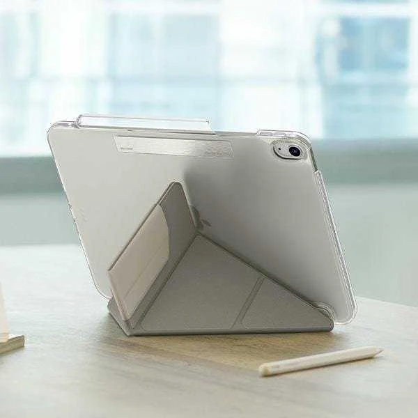 UNIQ Camden Click Dėklas Apple iPad Air 11″ (2024) mėlynas/stone mėlynas