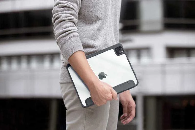 UNIQ Dėklas Moven Apple iPad Air 13″ (2024/2025) mėlynas/stone mėlynas