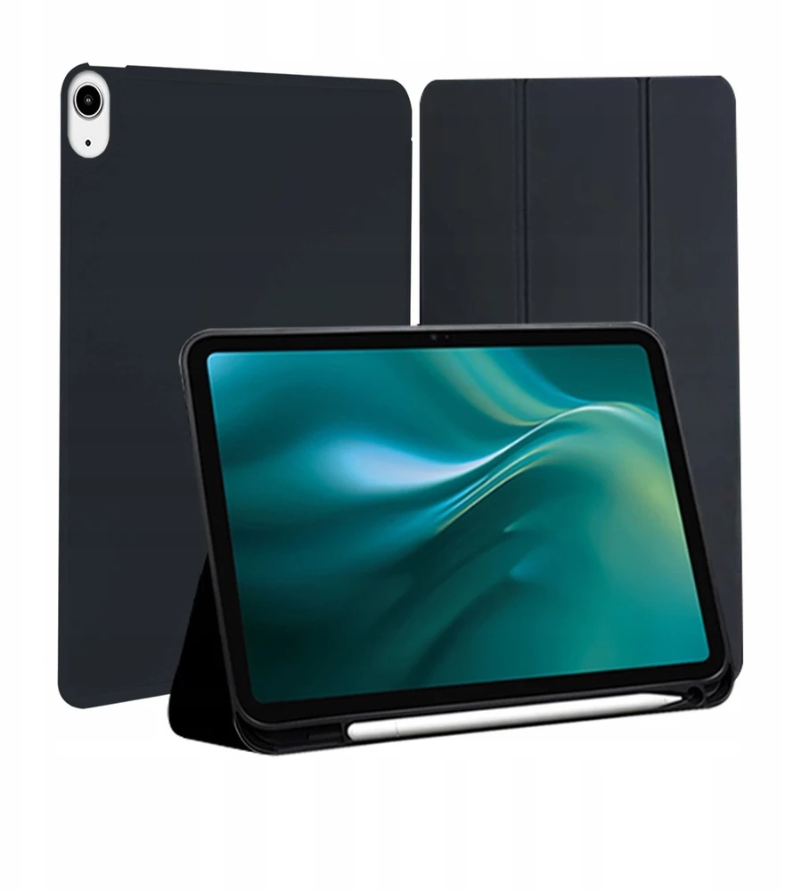 Telforceone Etteri dėklas, skirtas Apple iPad Air 4 2020 / 5 2022 10,9" / 6 2024 / 7 2025 / 8 2026 11" juodas