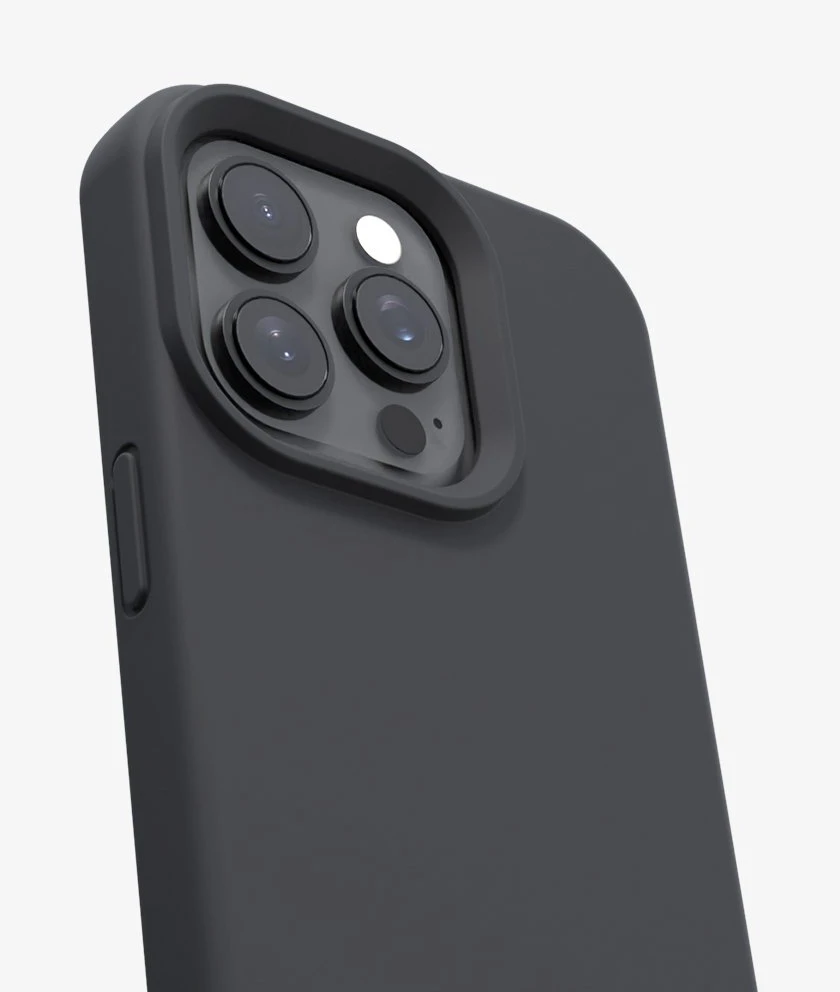 Dėklas Telforceone Etteri Silicone Mag Apple iPhone 14 6,1" juodos spalvos