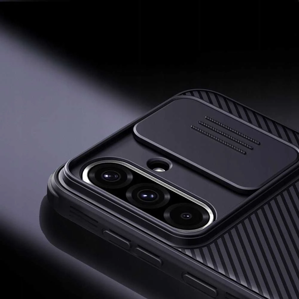 Nillkin CamShield PRO Magnetic Hard Case Samsung Galaxy A36 5G dėklas telefonui juodos spalvos