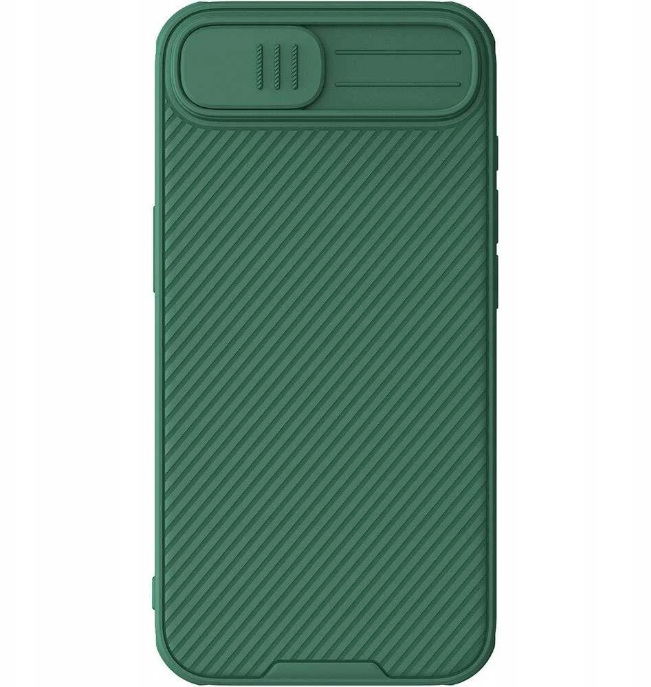 Nillkin CamShield Pro Apple iPhone 16e – dėklas telefonui žalios spalvos