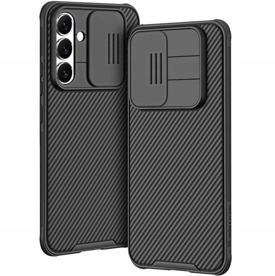 Nillkin CamShield PRO Hard Case skirta Samsung Galaxy A36 5G dėklas telefonui juodos spalvos