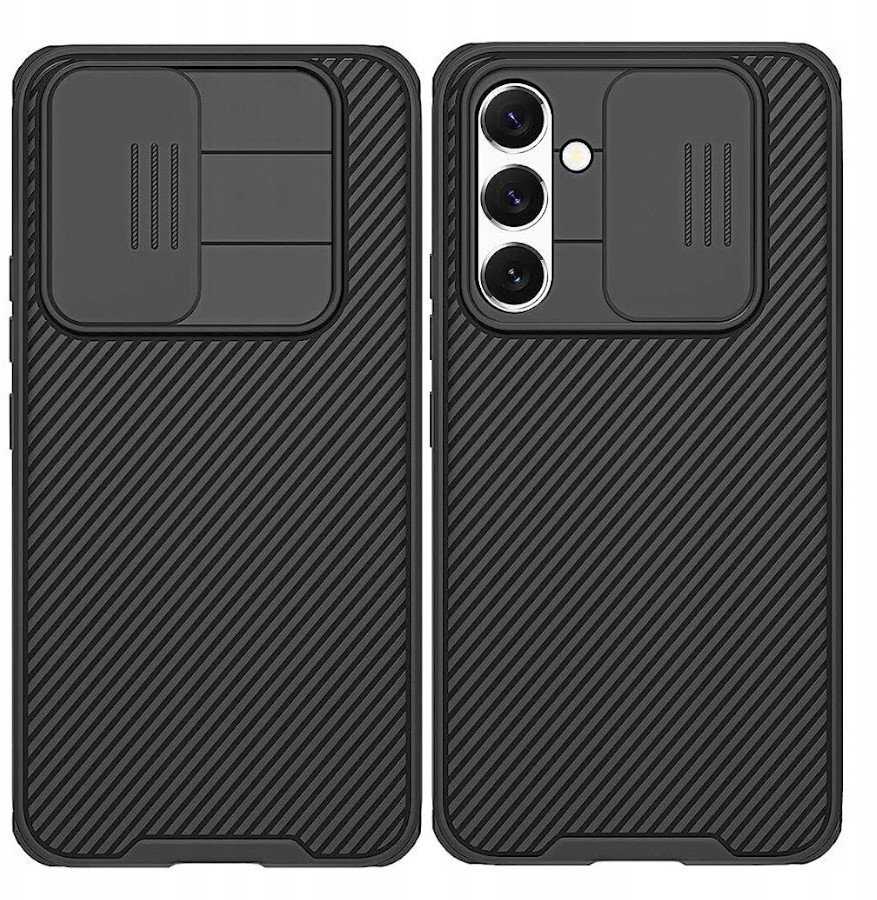 Nillkin CamShield PRO Hard Case skirta Samsung Galaxy A36 5G dėklas telefonui juodos spalvos