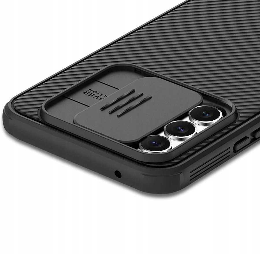 Nillkin CamShield PRO Hard Case skirta Samsung Galaxy A36 5G dėklas telefonui juodos spalvos
