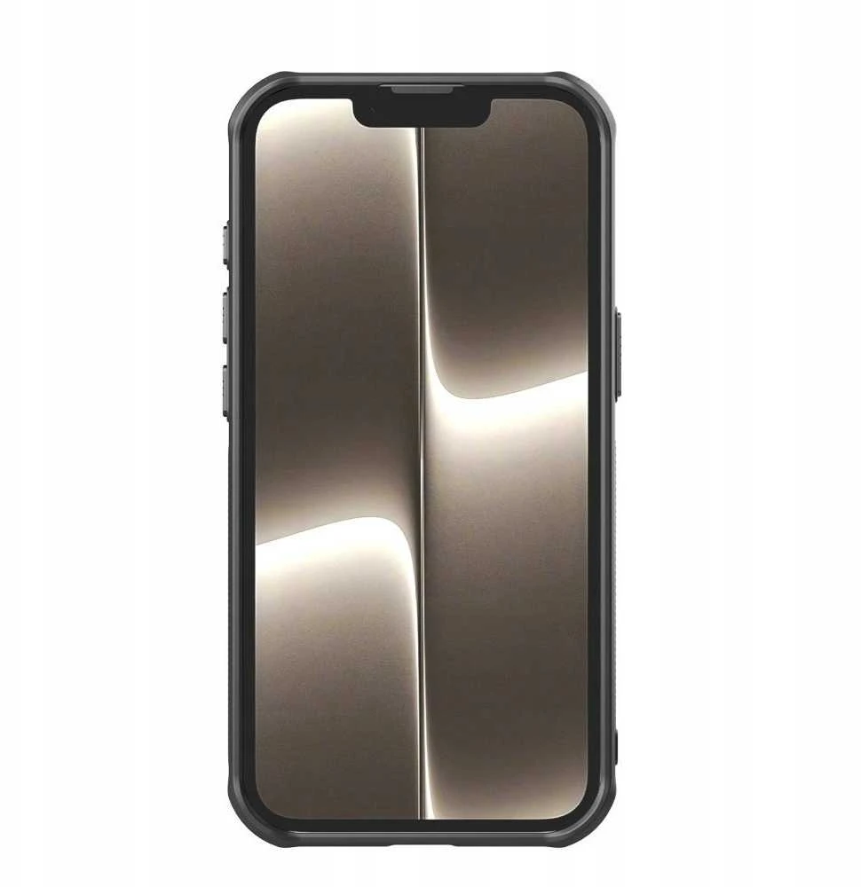 Nillkin Iceblade Prop Magnetic dėklas skirtas Apple iPhone 16e juodos spalvos